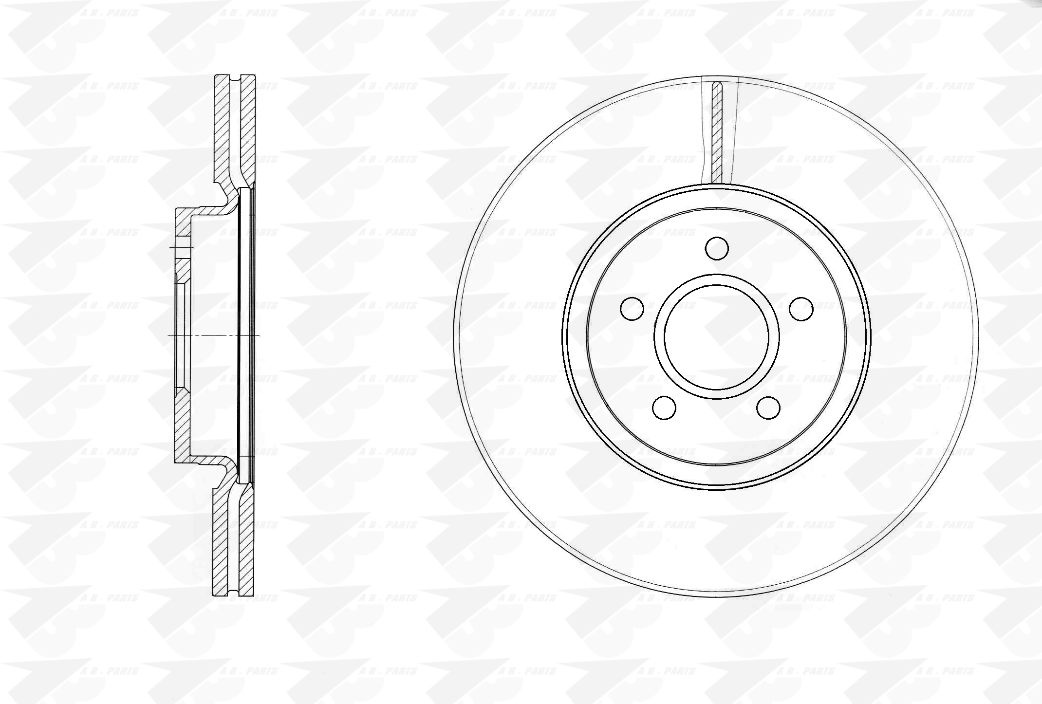DISCHI FRENO Ant. FOCUS 2.0ST 12>
