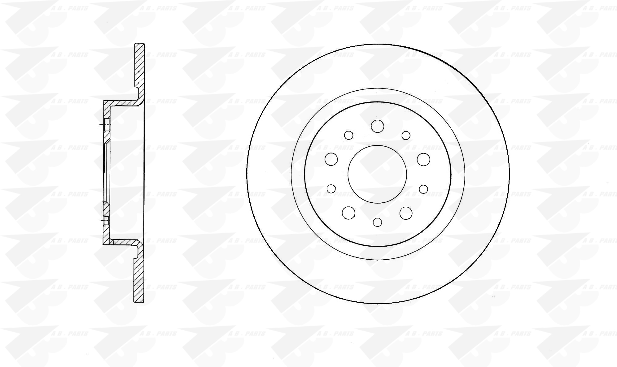 DISCHI FRENO Post. FIAT 500L 1.6MJet 13>
