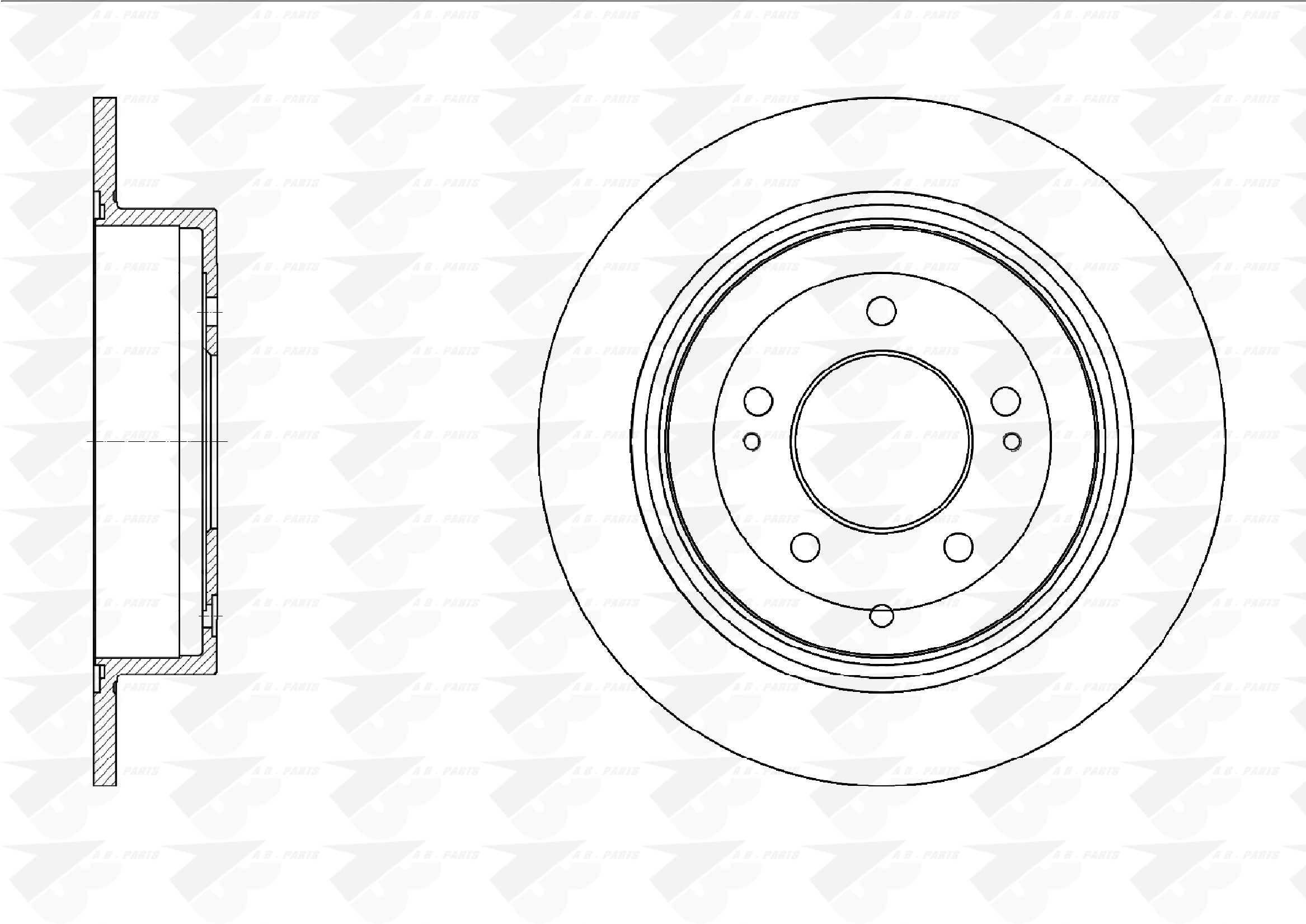 DISCHI FRENO Post. SPORTAGE 2.0CRDi 15>