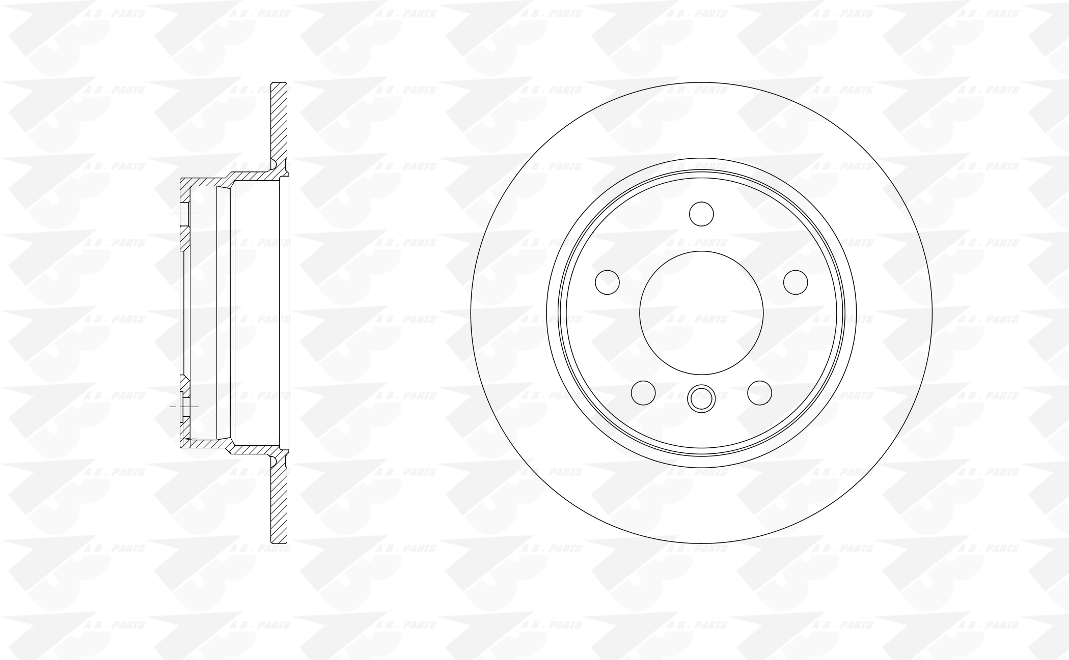 DISCHI FRENO Post. BMW S.1 (E87) 116d 04>