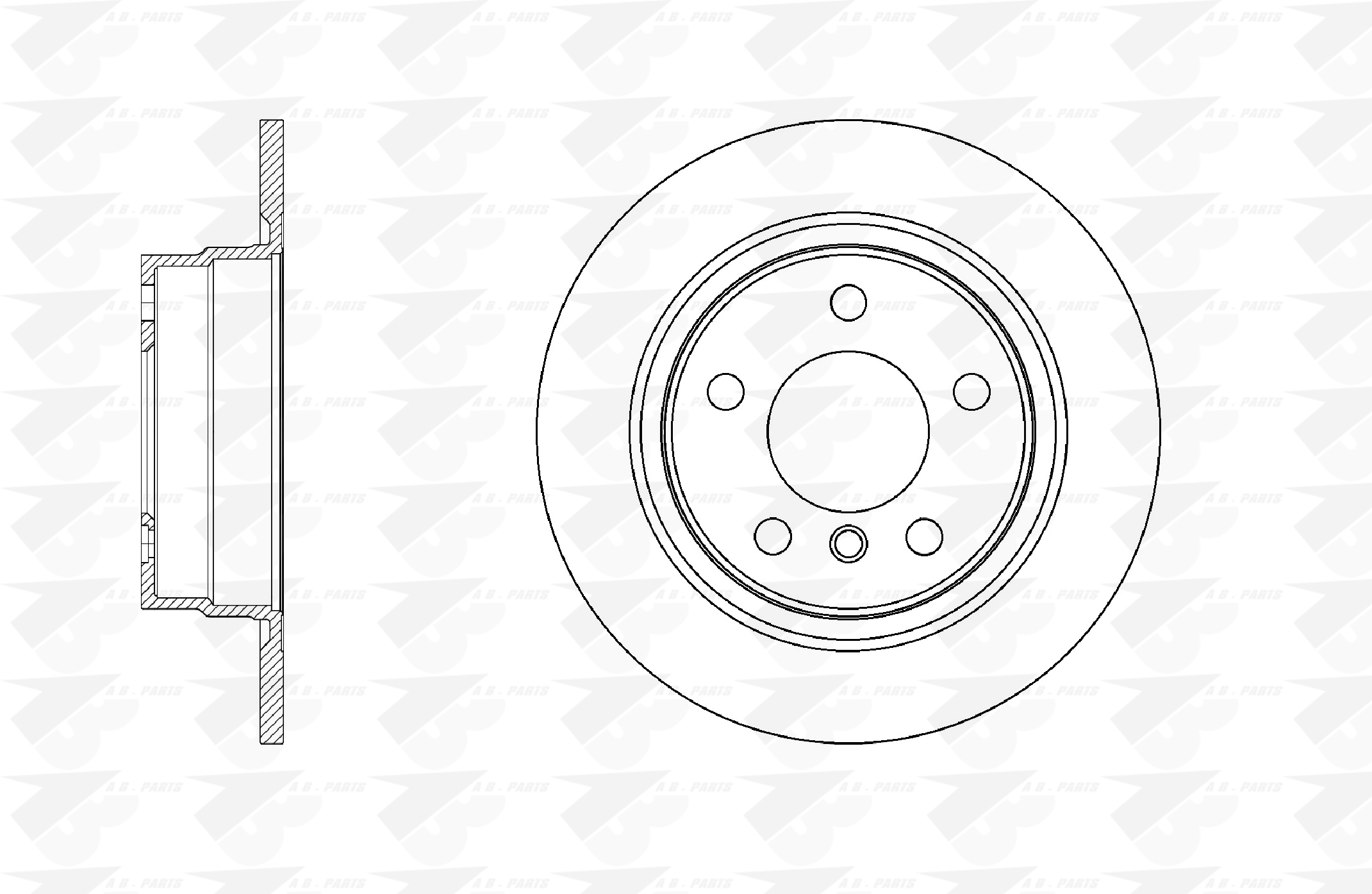 DISCHI FRENO Post. BMW S.1 (F20) 114d 12>