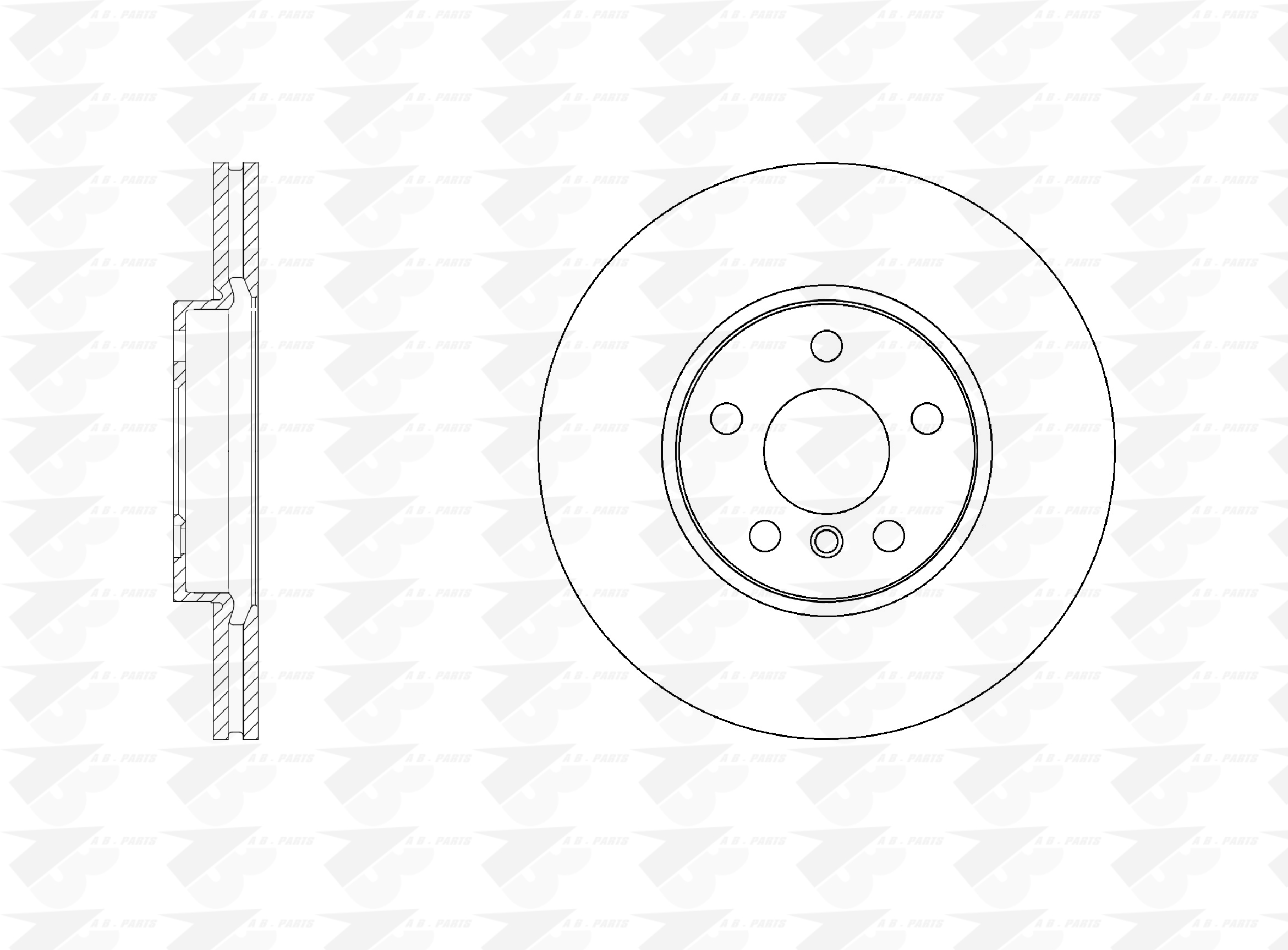 DISCHI FRENO Ant. BMW S.2 (F45) 220d 14>