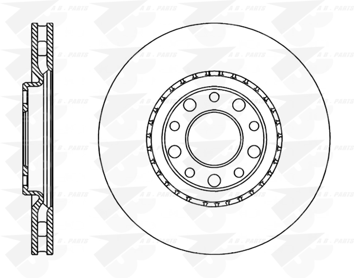 DISCHI FRENO Ant. ALFA 159 1.9JTDM 05>