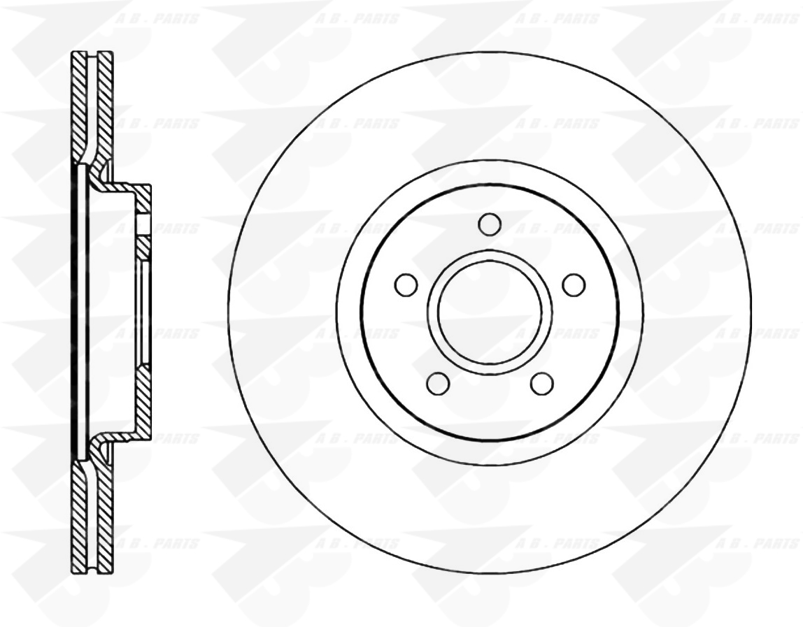 DISCHI FRENO Ant. FOCUS 2.0ST 12>