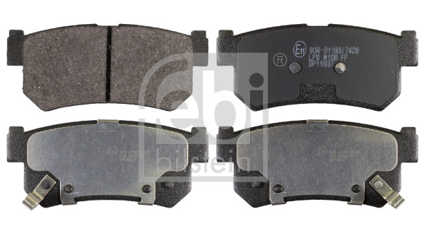 Pastiglie freno FEBI 170638