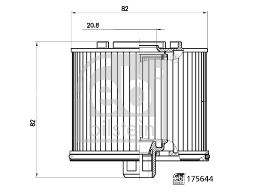 FEBI FILTRO CARBURANTE