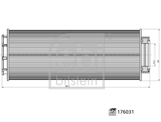 FEBI FILTRO CARBURANTE