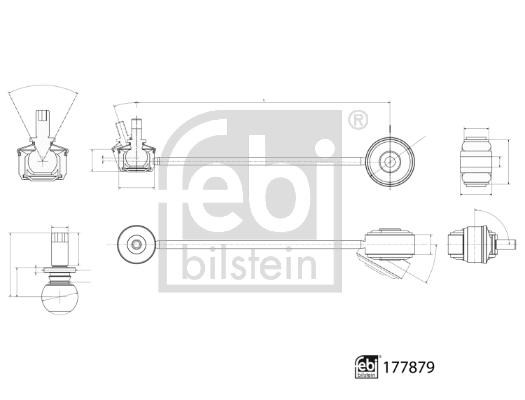 FEBI TIRANTE BARRA STABILIZZATRICE