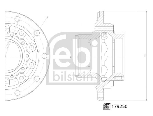 FEBI MOZZO RUOTA