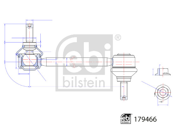 FEBI (33104920) TIRANTE BARRA STABILIZZATRICE