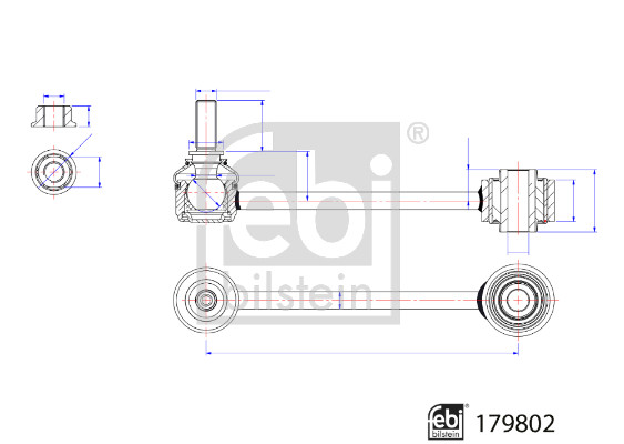 FEBI (33105246) TIRANTE BARRA STABILIZZATRICE