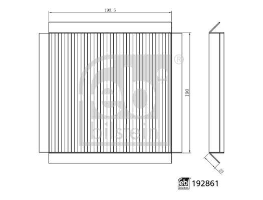 FEBI FILTRO ABITACOLO