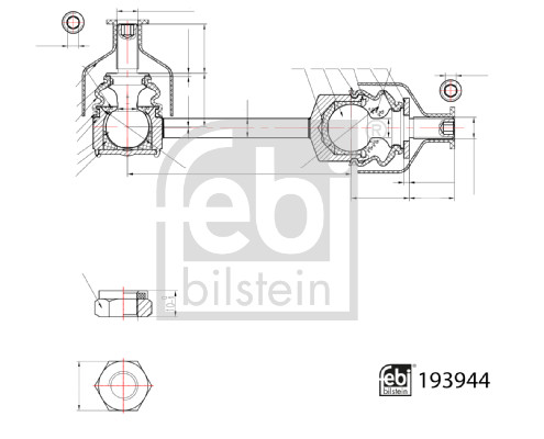 FEBI (33111448) TIRANTE BARRA STABILIZZATRICE