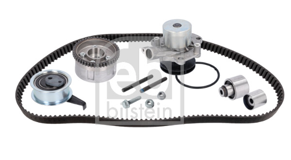 Pompa acqua e kit cinghie dentate FEBI 197855