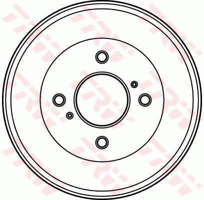 Tamburo freno TRW DB4047