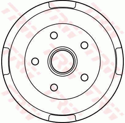Tamburo freno TRW DB4132