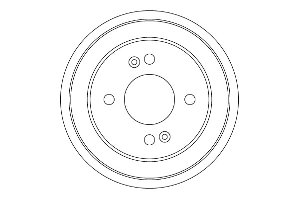 Tamburo freno TRW DB4548