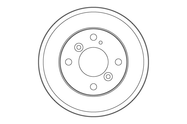 Tamburo freno TRW DB4553
