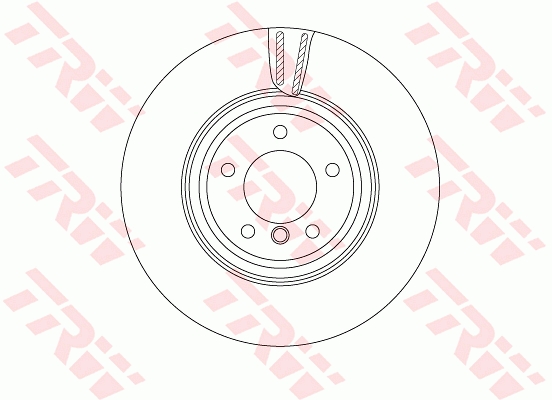 Disco freno TRW DF4775S