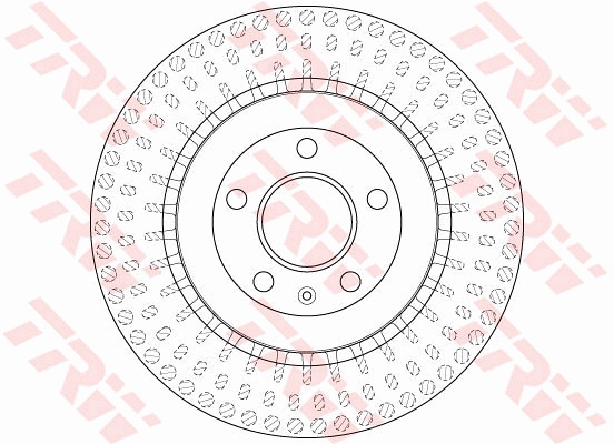 Disco freno TRW DF6175S