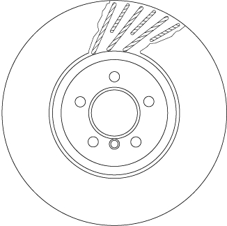 Disco freno TRW DF6613S