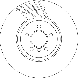 Disco freno TRW DF6614S