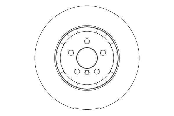 Disco freno TRW DF6636S