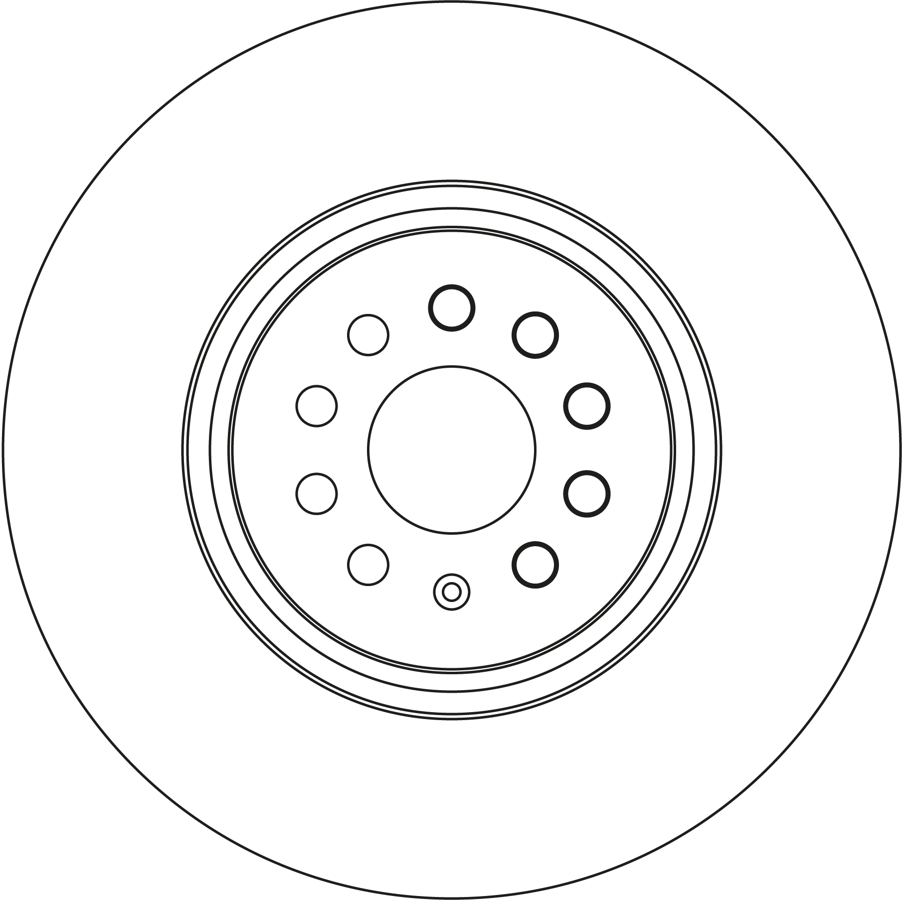 Disco freno TRW DF6771S