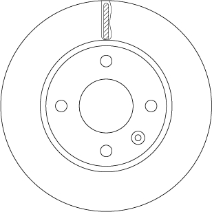 Disco freno TRW DF6783