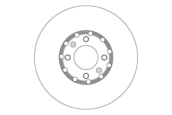 Disco freno TRW DF6818
