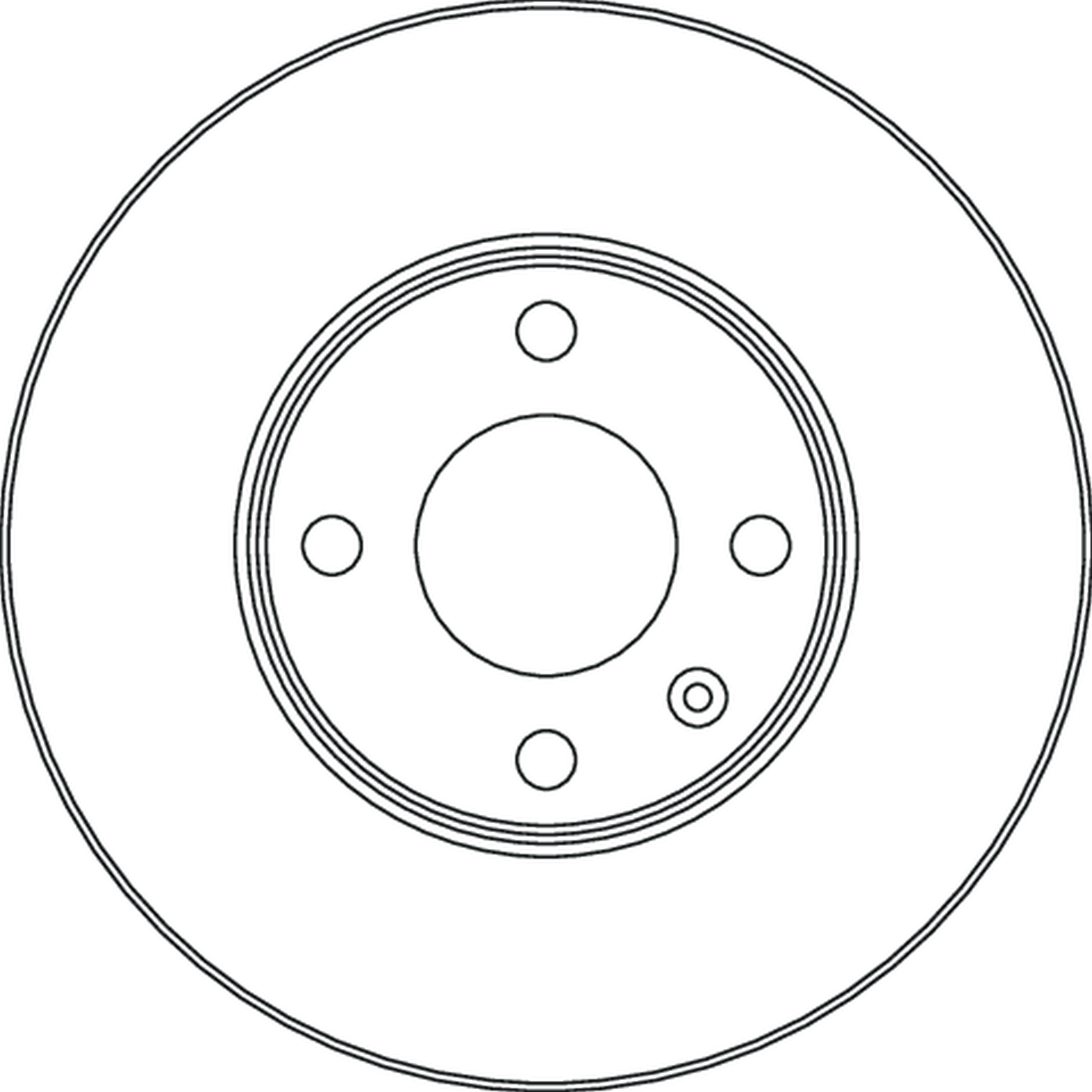Disco freno TRW DF6831