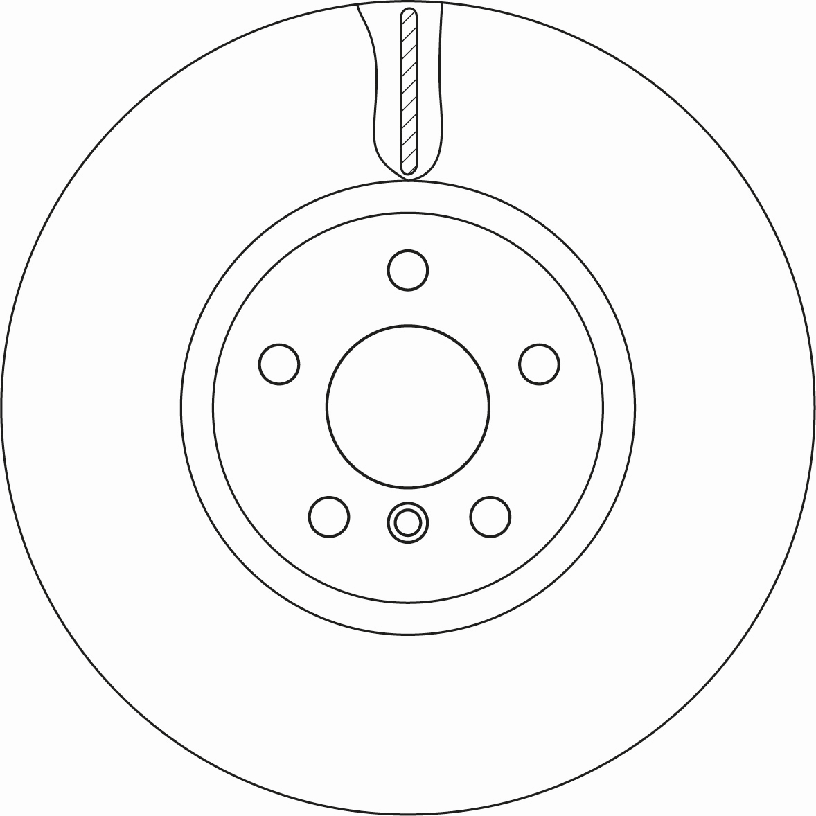 Disco freno TRW DF6845S