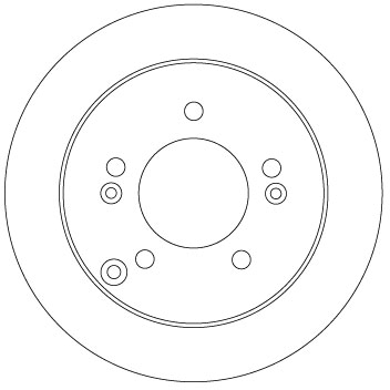Disco freno TRW DF6919