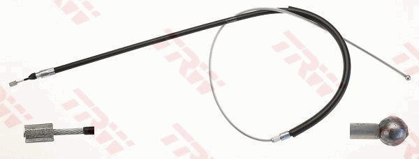 Cavo comando, freno stazionamento TRW GCH461
