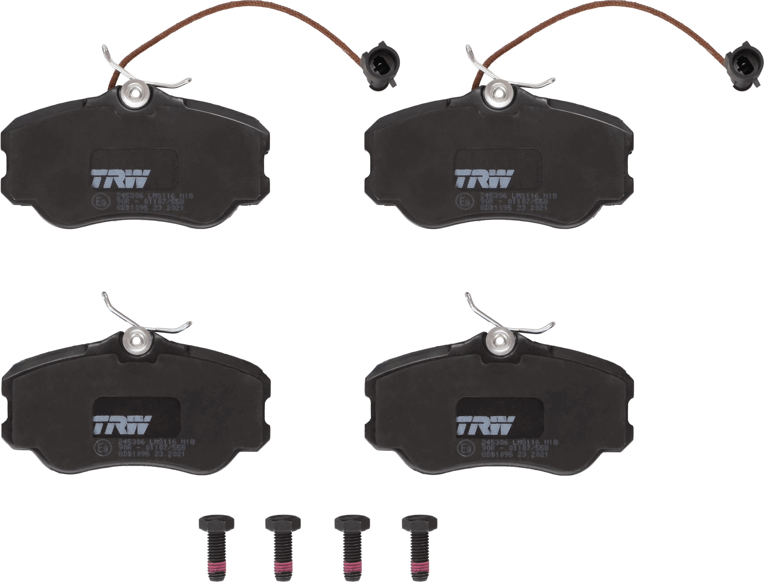 Pastiglie freno TRW GDB1095