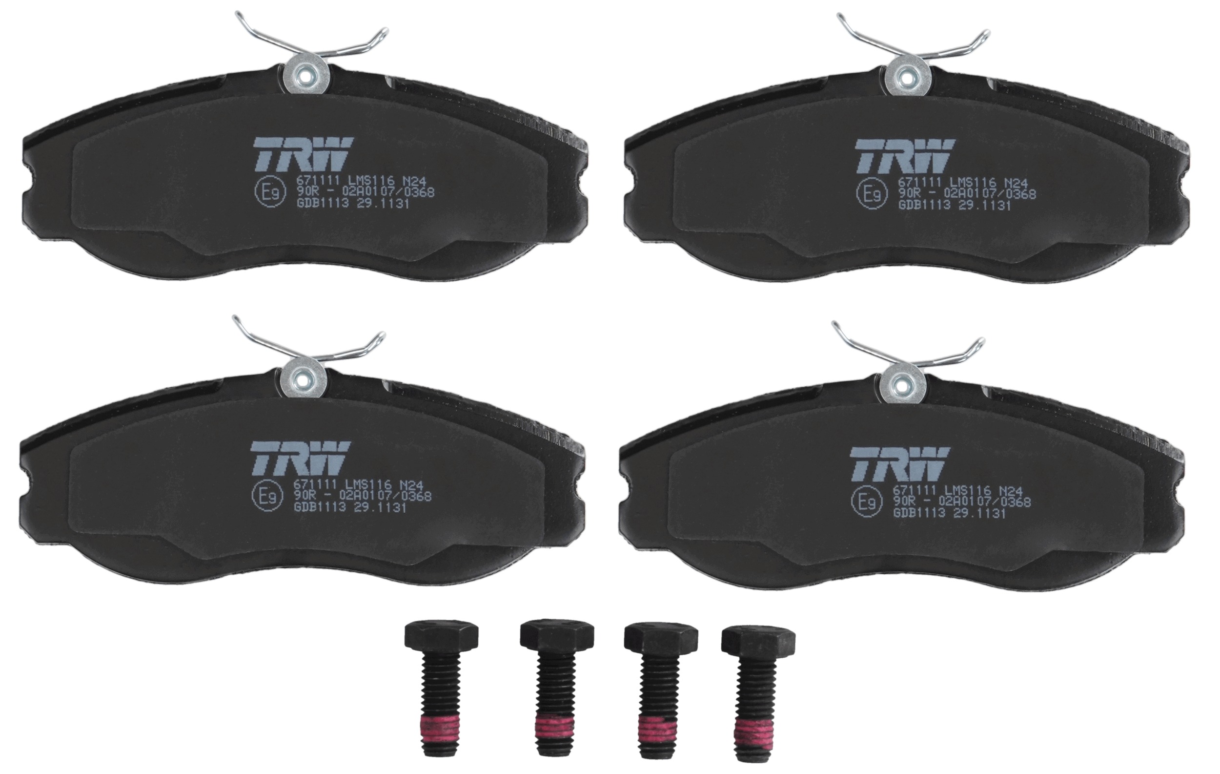 Pastiglie freno TRW GDB1113