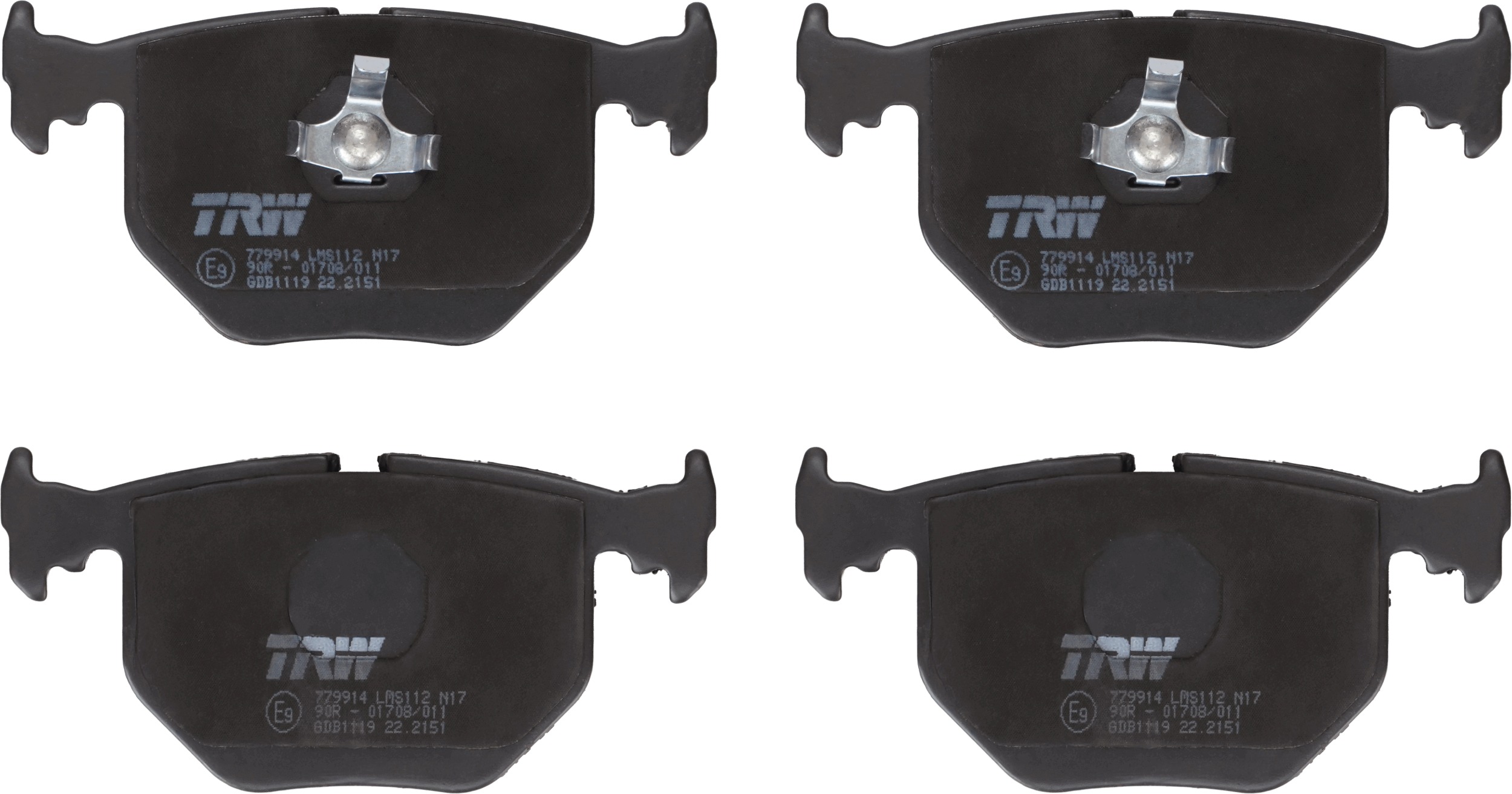 Pastiglie freno TRW GDB1119