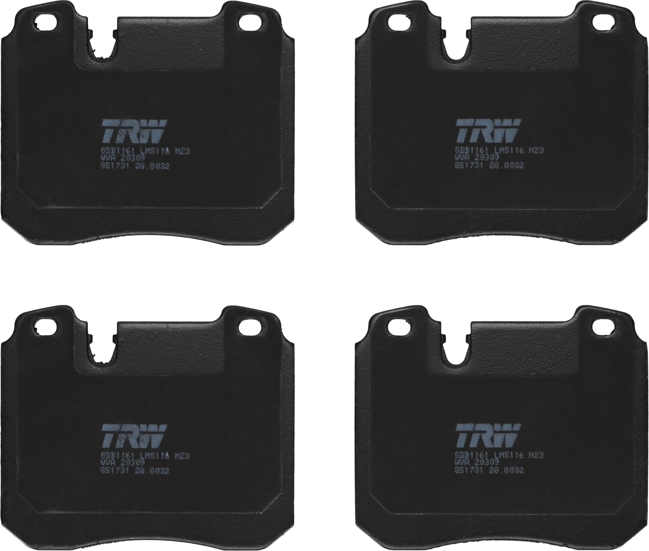 Pastiglie freno TRW GDB1161