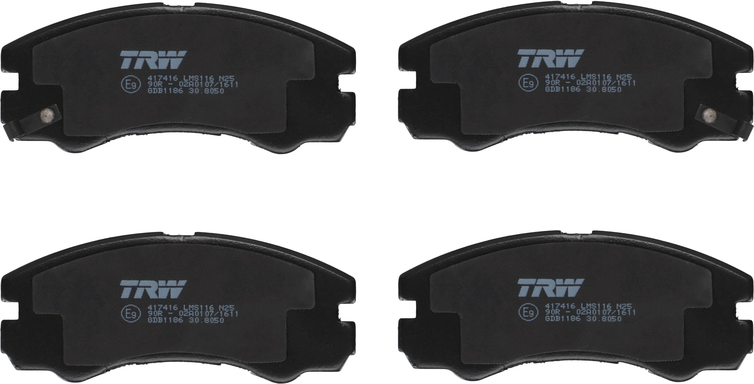Pastiglie freno TRW GDB1186