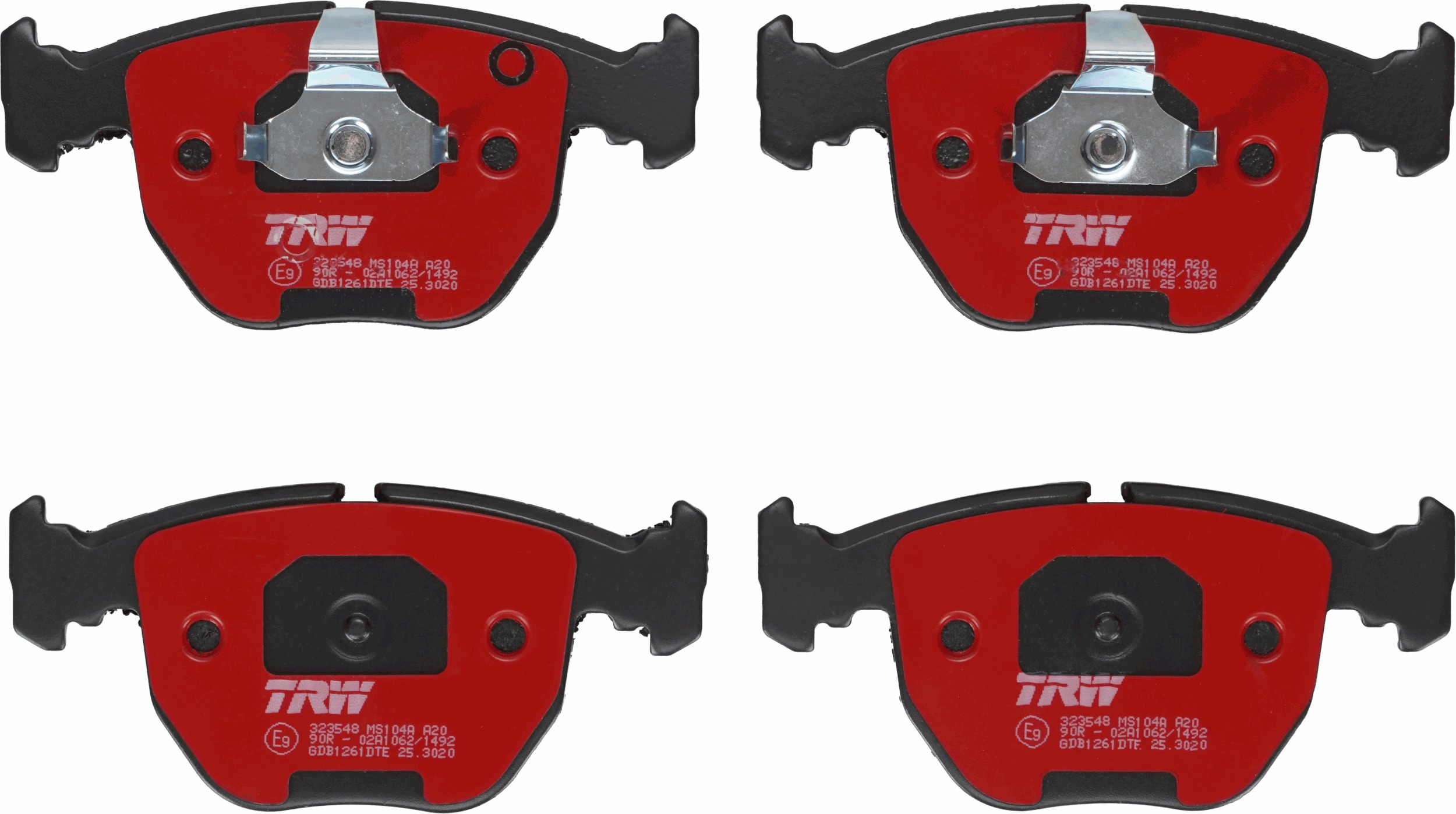 Pastiglie freno TRW GDB1261DTE