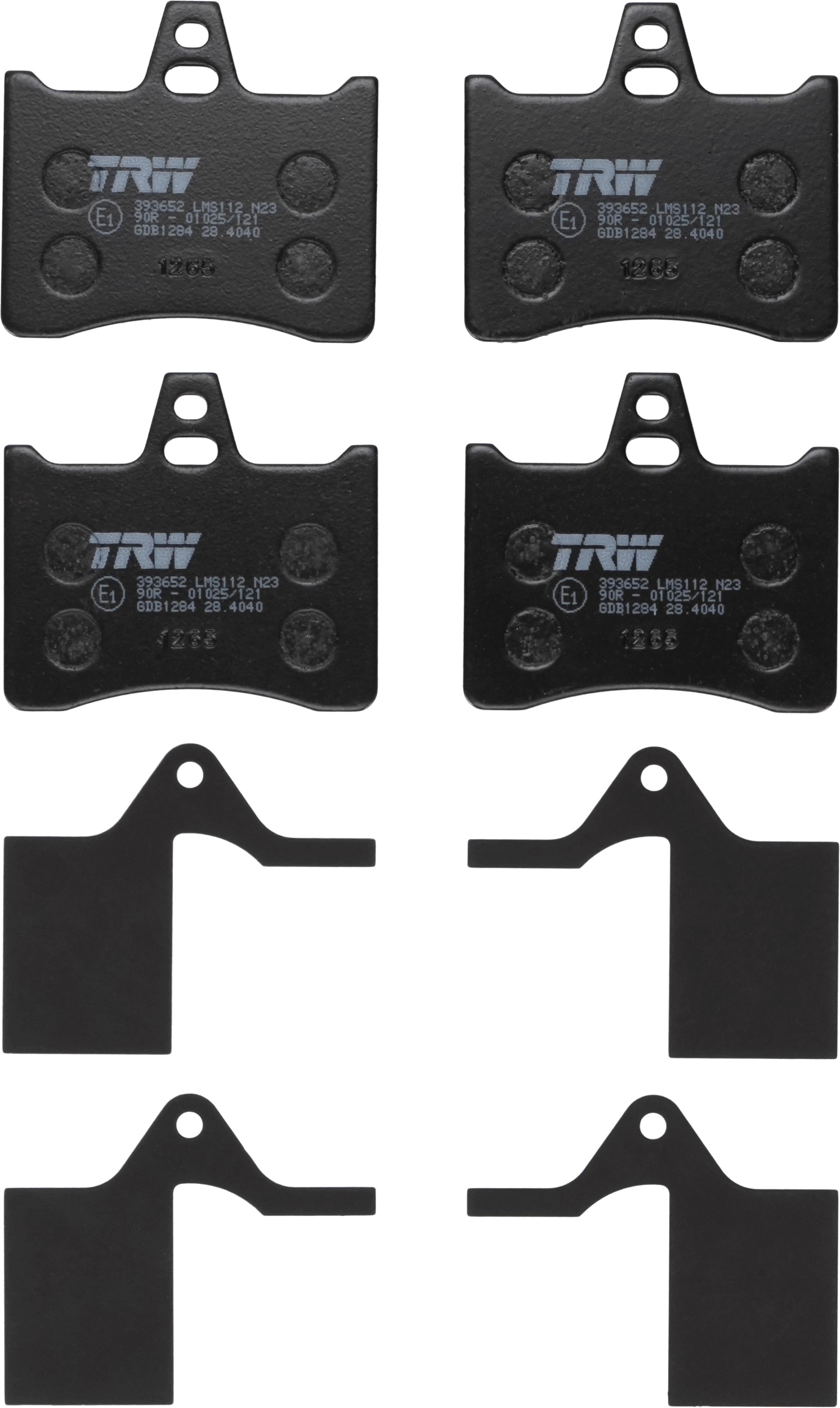 Pastiglie freno TRW GDB1284