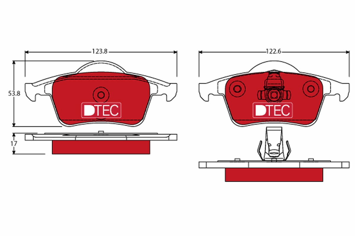Pastiglie freno TRW GDB1389DTE