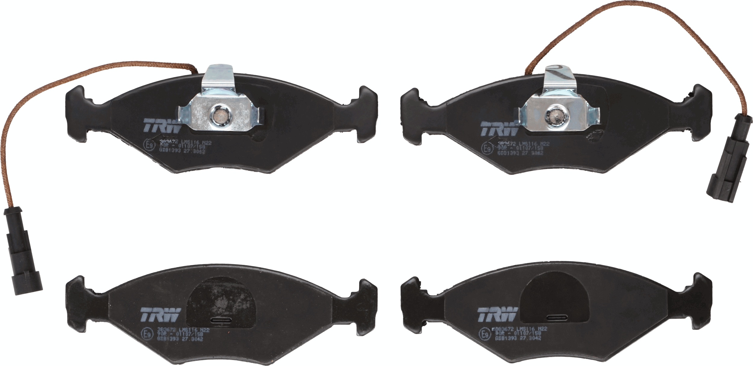 Pastiglie freno TRW GDB1393