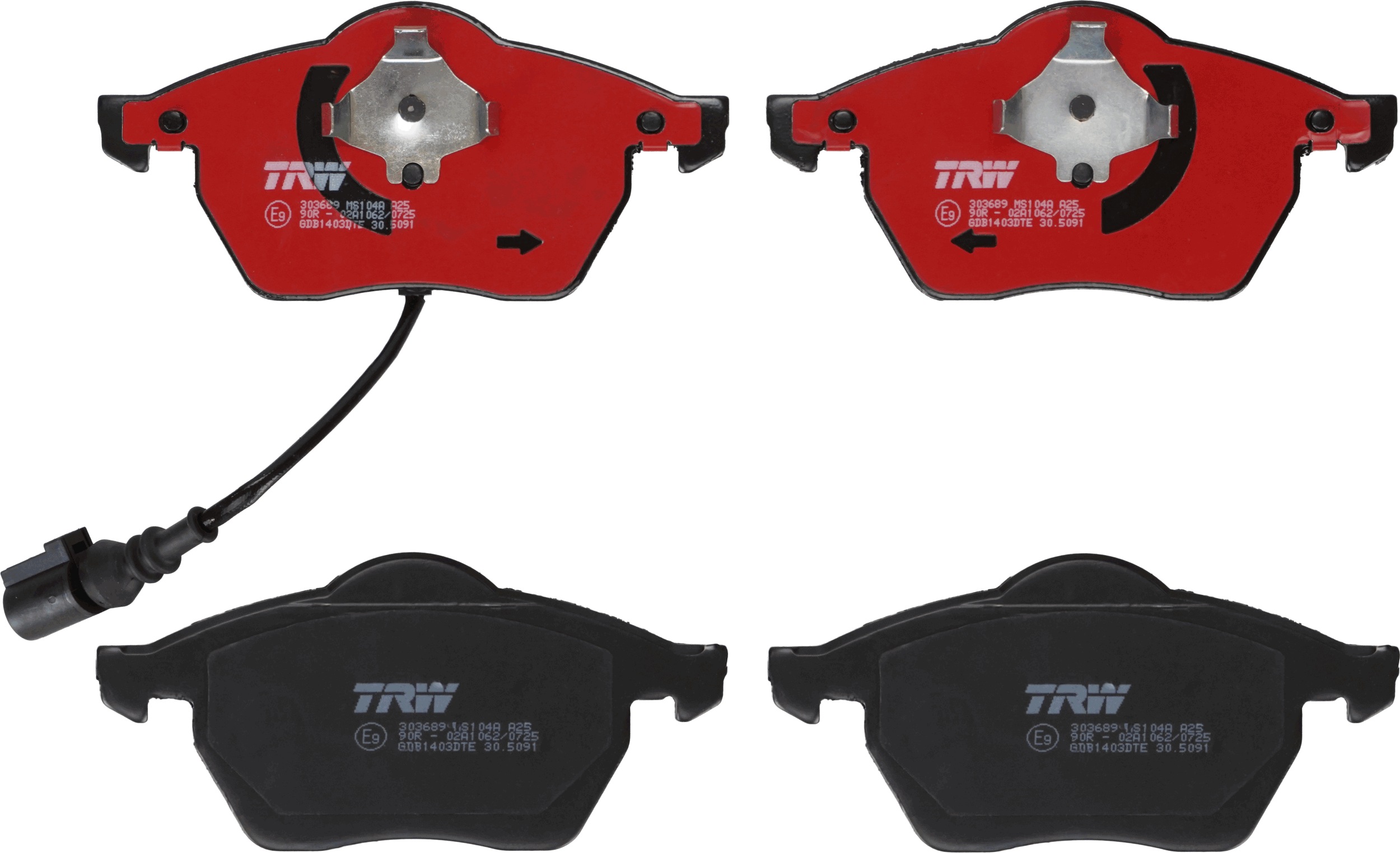 Pastiglie freno TRW GDB1403DTE