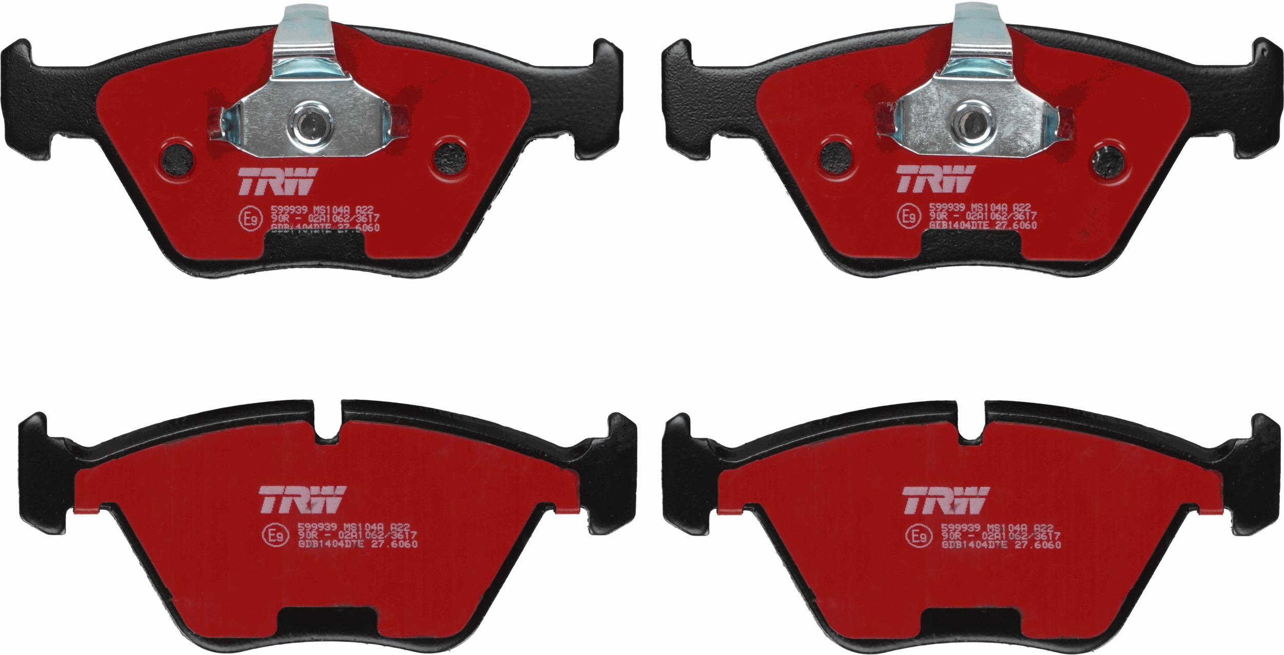 Pastiglie freno TRW GDB1404DTE