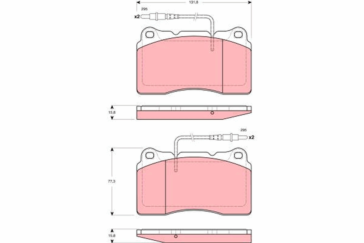Pastiglie freno TRW GDB1431