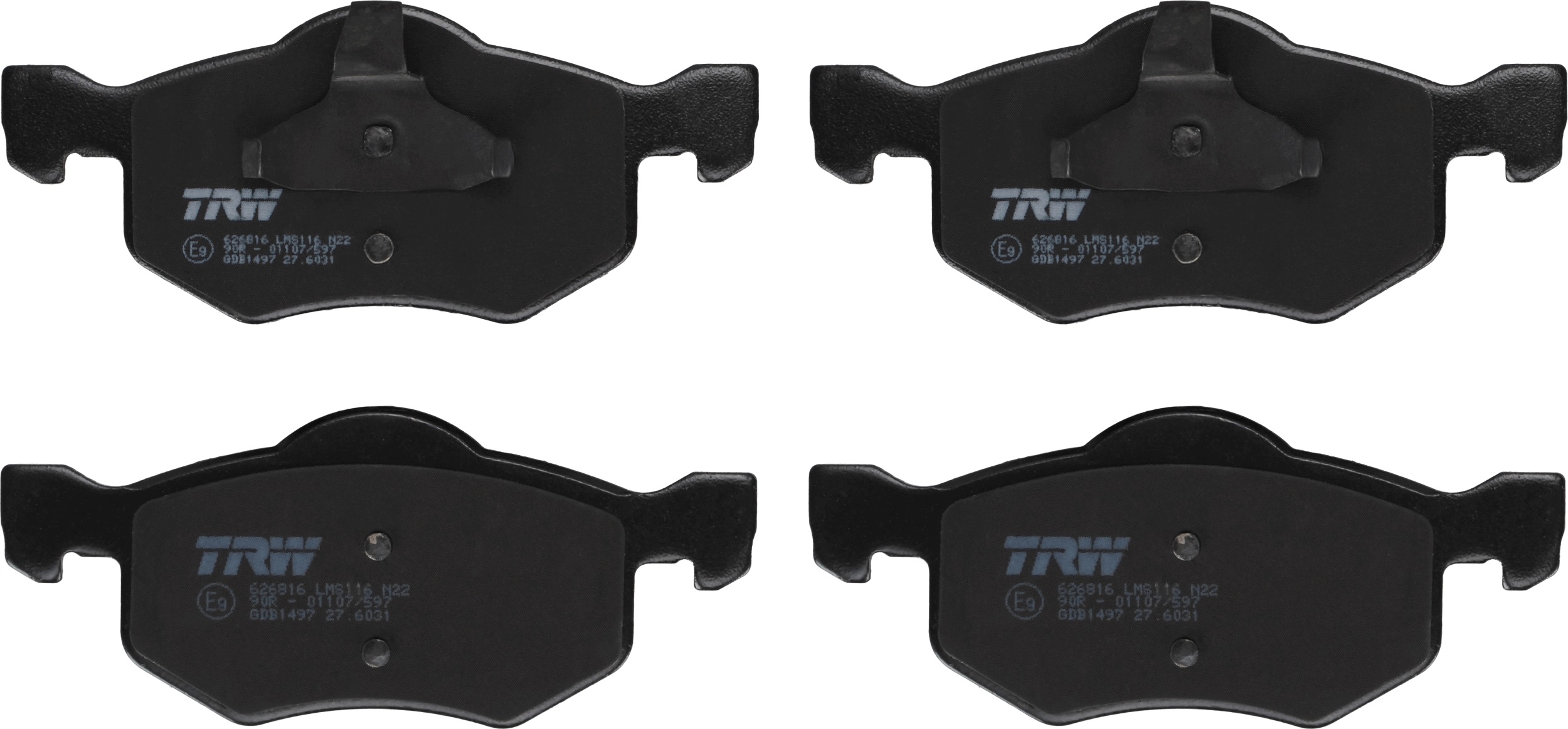 Pastiglie freno TRW GDB1497