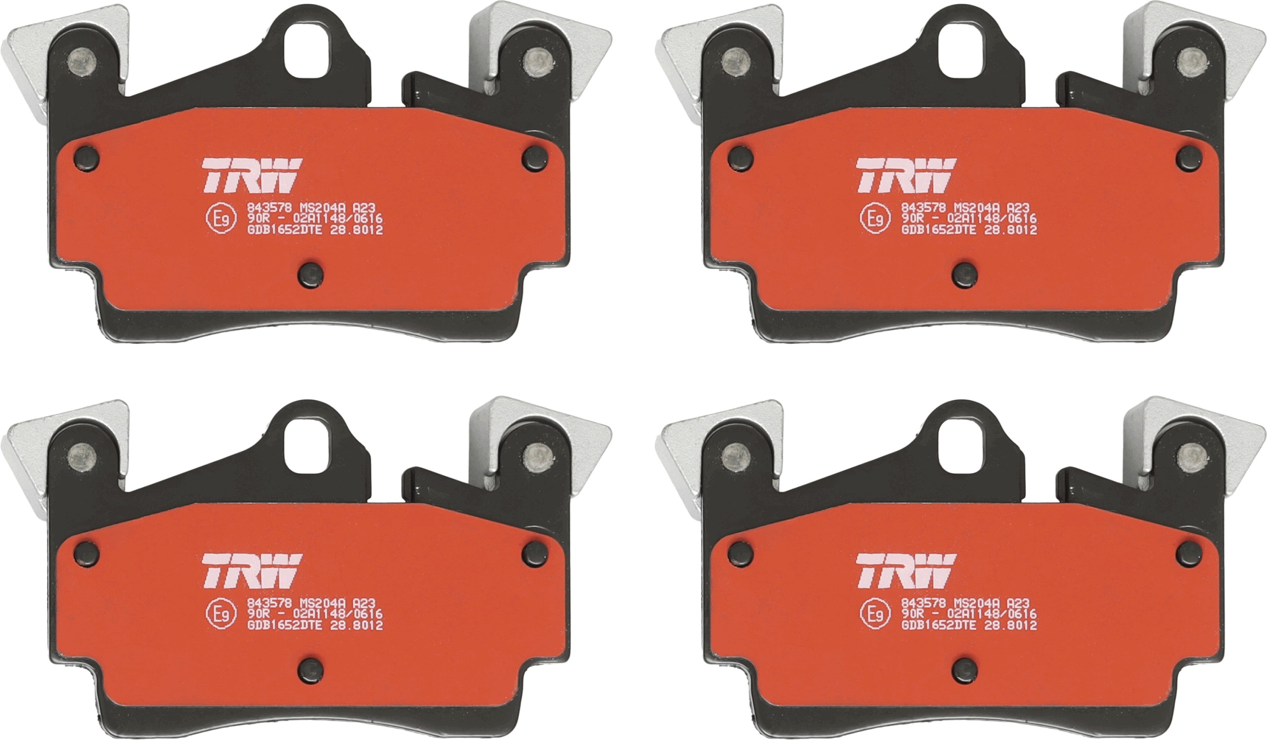 Pastiglie freno TRW GDB1652DTE