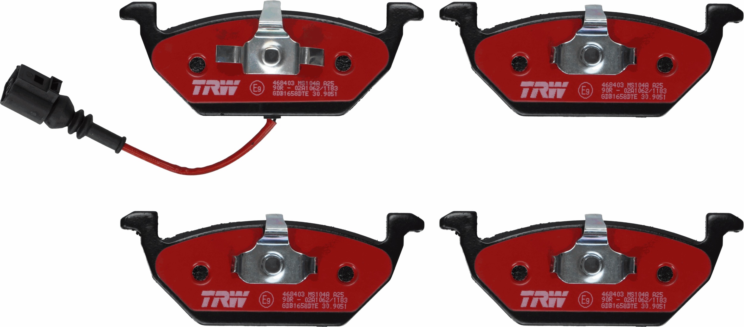 Pastiglie freno TRW GDB1658DTE