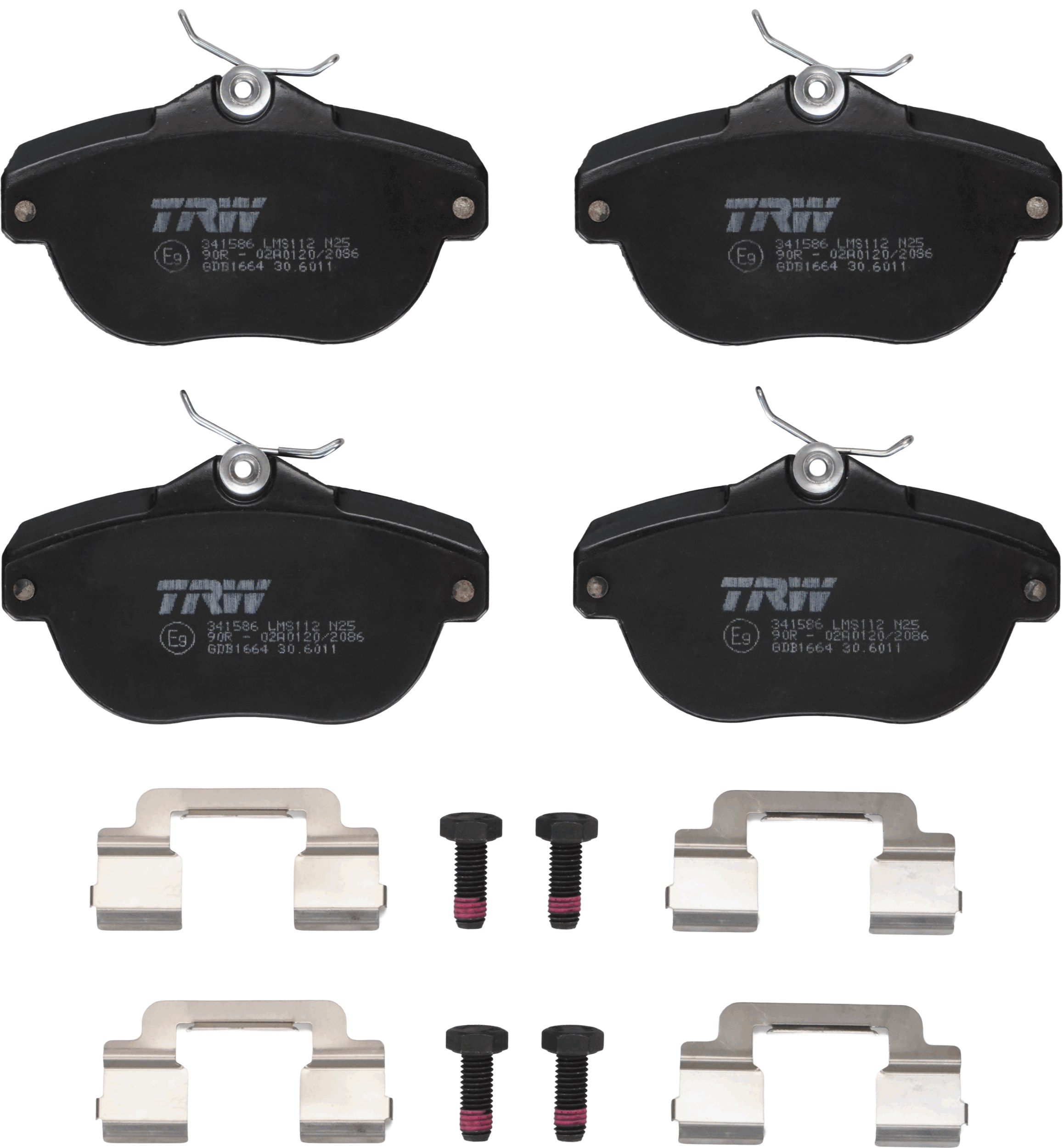 Pastiglie freno TRW GDB1664